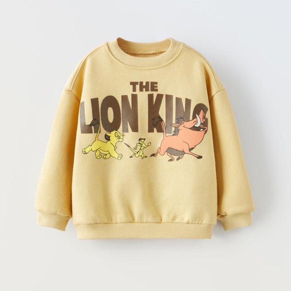 Zara lion king Disney sweatshirt
